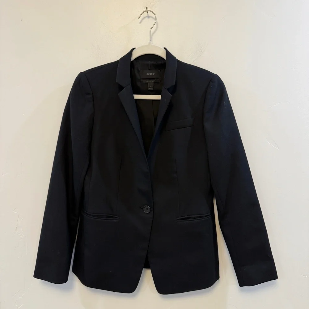 JCREW | black regent blazer